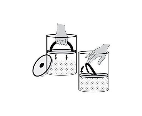 Δοχείο Αποθήκευσης Καφέ Μεταλλικό Airscape Μαύρο Ματ 850ml / 250gr | Δοχεία Αποθήκευσης Καφέ στο coffeetales